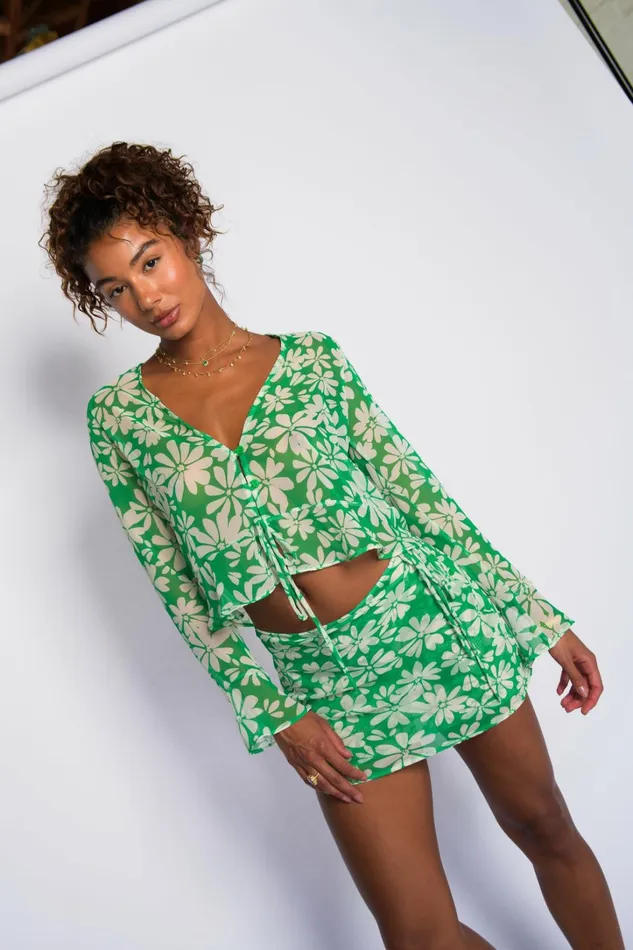 Skatie CoverUps Avalon Skirt Chiffon 8211 Georgia Avalon Skirt Chiffon 8211 Georgia 8211 Women