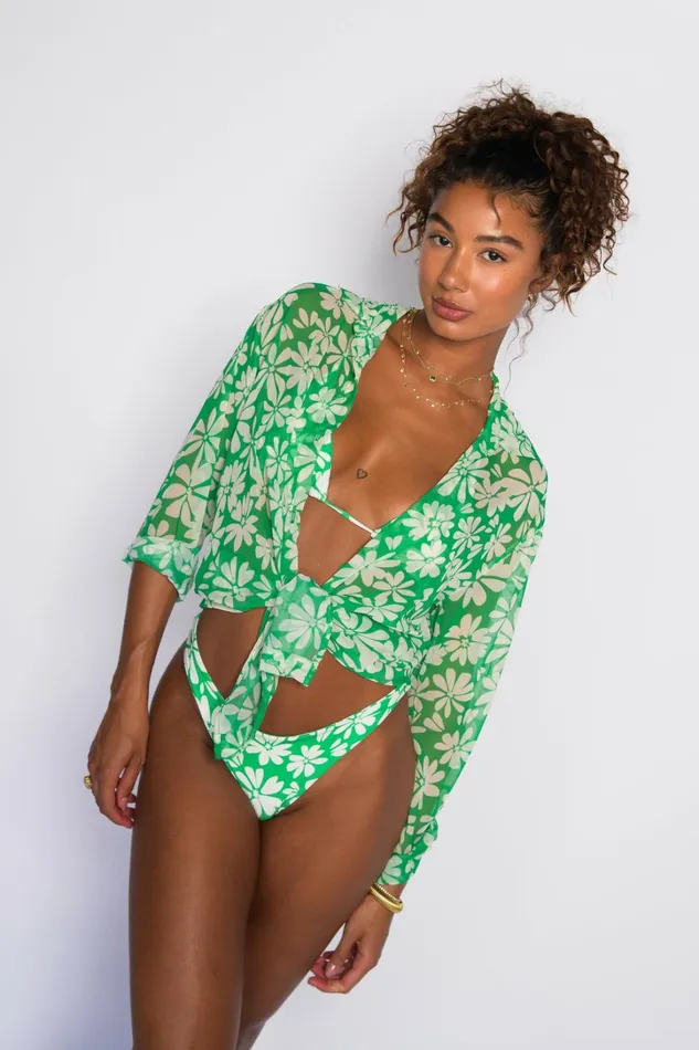 Skatie CoverUps Phoenix Button Down Chiffon Georgia 8211 Women