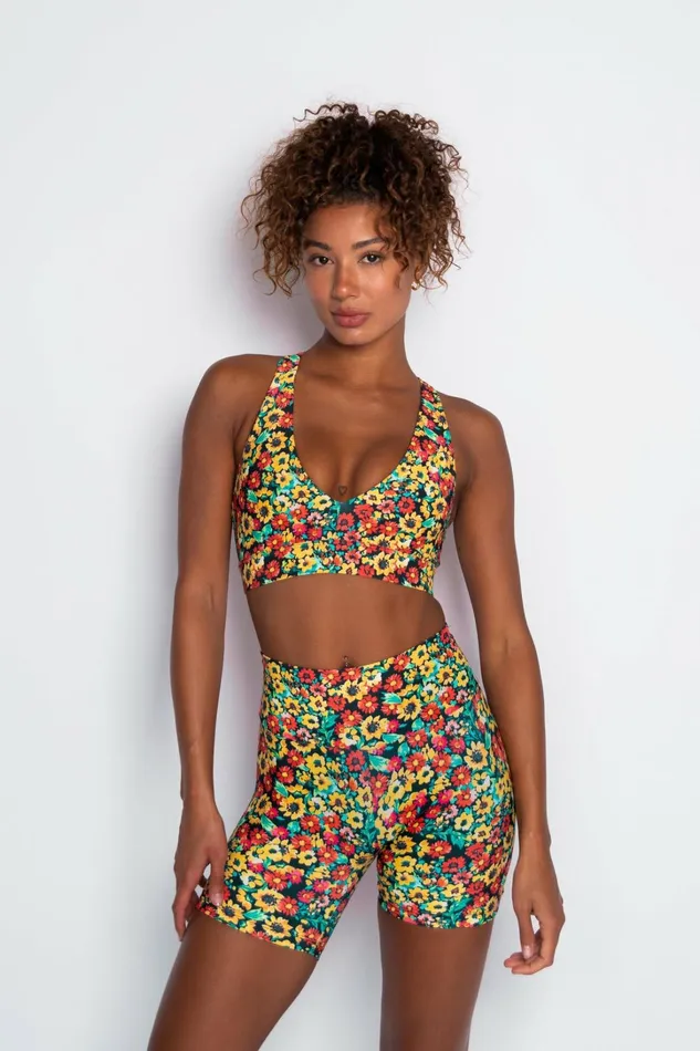 Skatie Sports Bras Max Sports Bra Wildflower 8211 Women