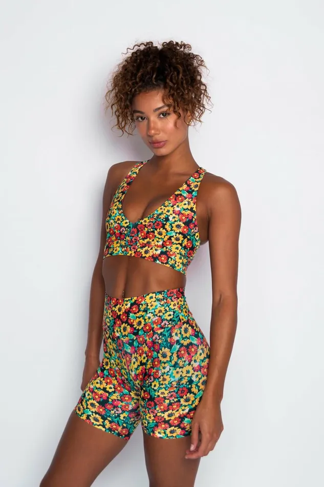 Skatie Sports Bras Max Sports Bra Wildflower 8211 Women