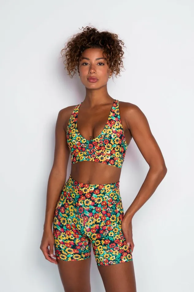 Skatie Sports Bras Max Sports Bra Wildflower 8211 Women