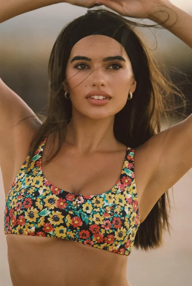Skatie Sports Bras Mya Bikini Top Wildflower 8211 Women