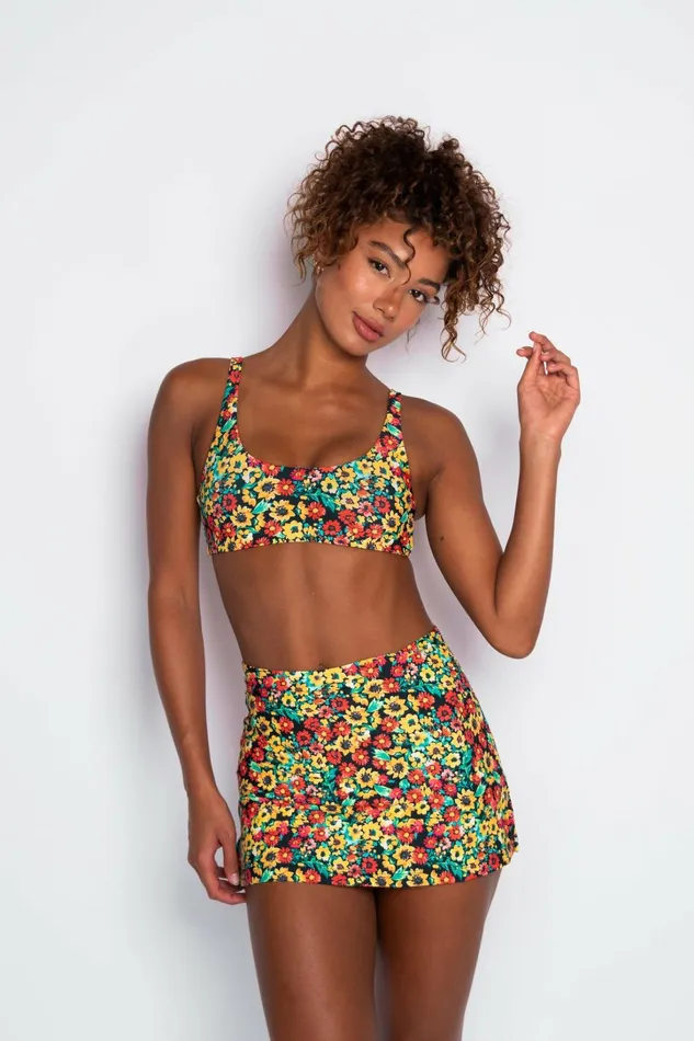 Skatie Sports Bras Mya Bikini Top Wildflower 8211 Women