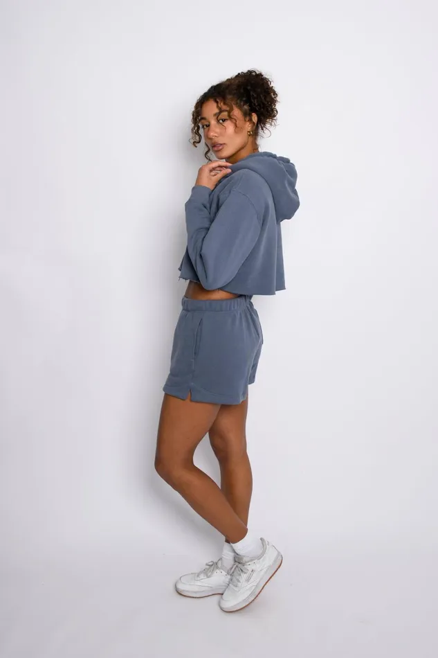 Skatie Sweats Ultralux Ariana Hoodie Denim 8211 Women