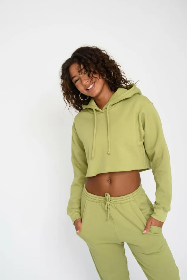 Skatie Sweats Ultralux Ariana Hoodie Matcha 8211 Women