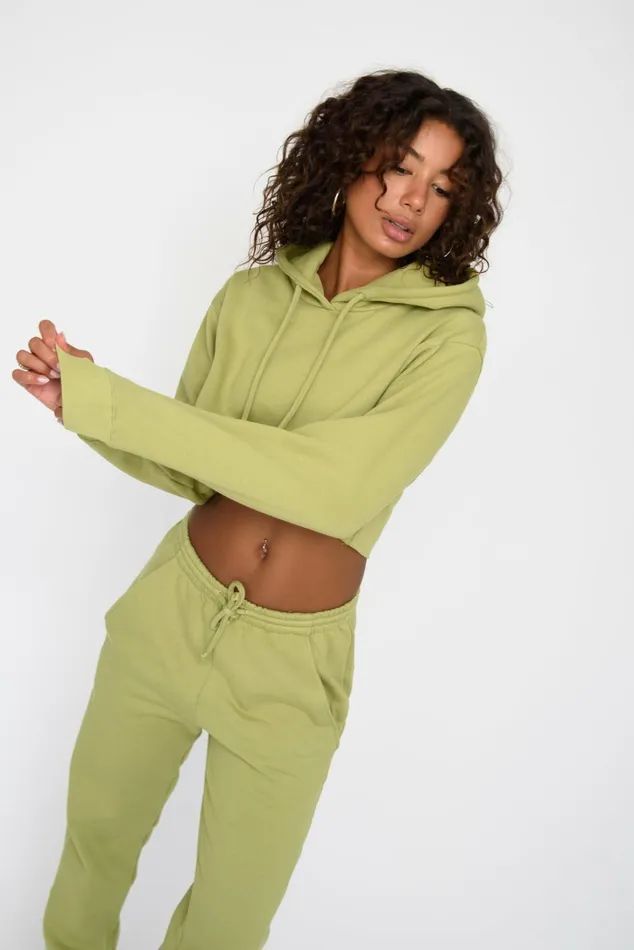 Skatie Sweats Ultralux Ariana Hoodie Matcha 8211 Women