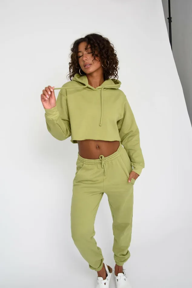 Skatie Sweats Ultralux Ariana Hoodie Matcha 8211 Women
