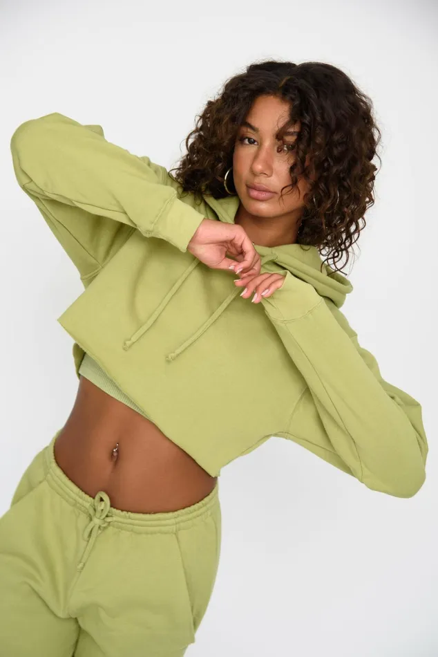 Skatie Sweats Ultralux Ariana Hoodie Matcha 8211 Women