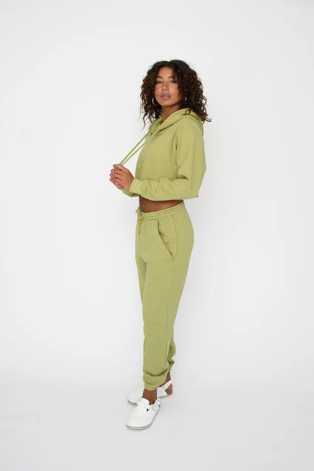 Skatie Sweats Ultralux Ariana Hoodie Matcha 8211 Women