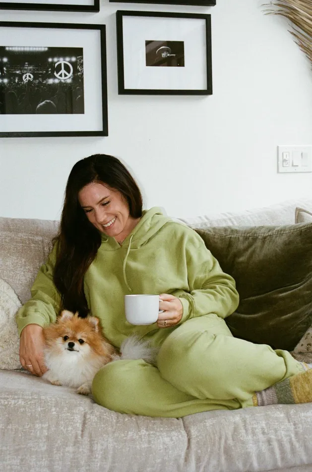 Skatie Sweats Ultralux Ariana Hoodie Matcha 8211 Women