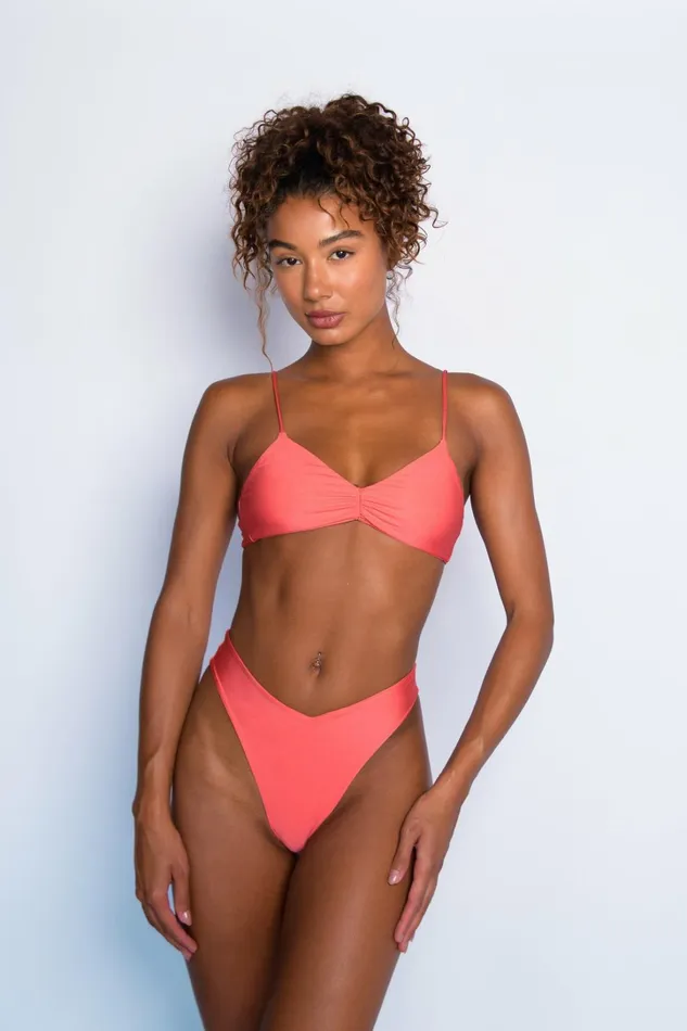 Skatie Tops Betsy Bikini Top Blush 8211 Women