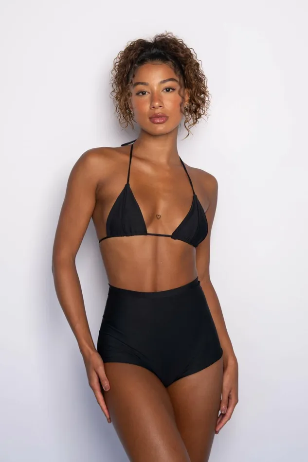 Skatie Tops Chelsea Bikini Top Black 8211 Women