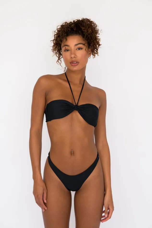 Skatie Tops Cher Bikini Top Black 8211 Women
