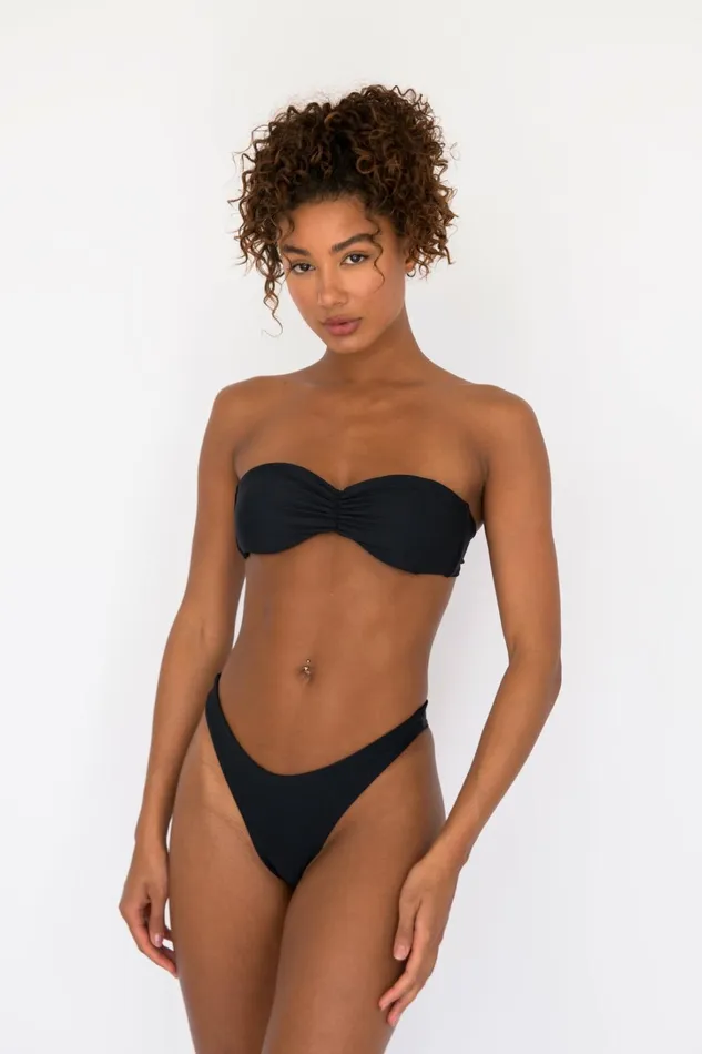 Skatie Tops Cher Bikini Top Black 8211 Women