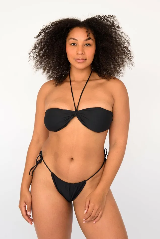Skatie Tops Cher Bikini Top Black 8211 Women