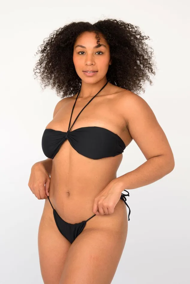 Skatie Tops Cher Bikini Top Black 8211 Women