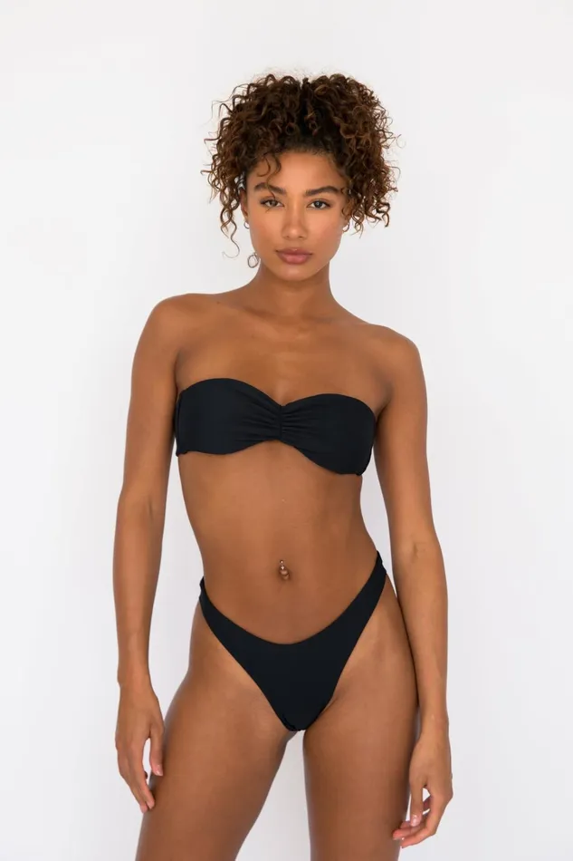 Skatie Tops Cher Bikini Top Black 8211 Women