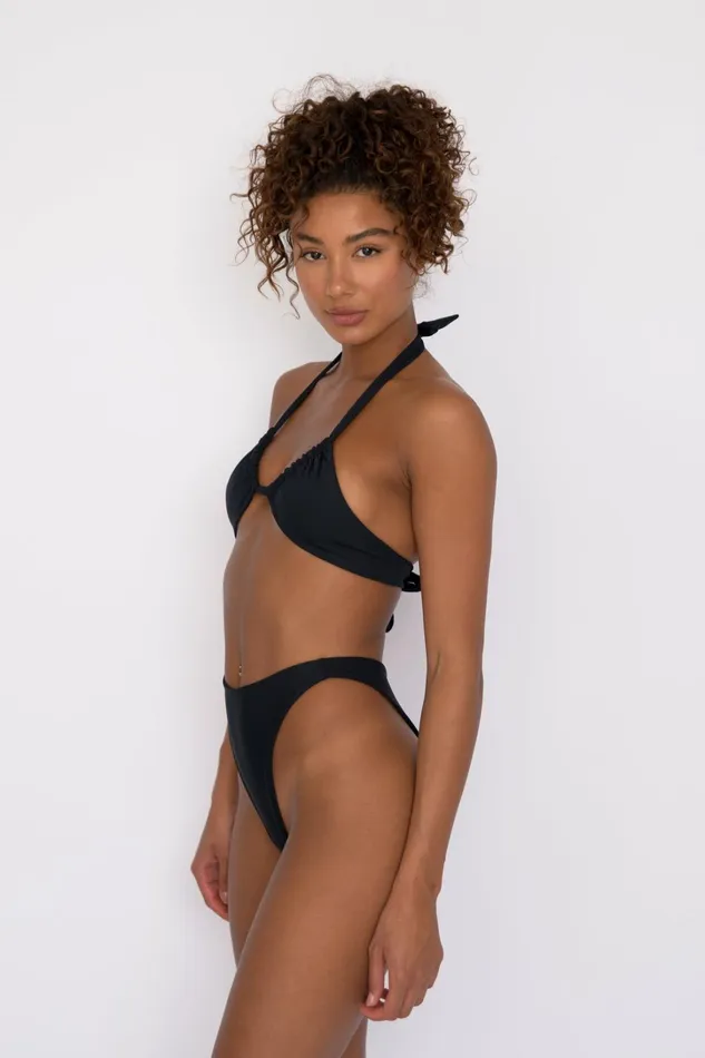 Skatie Tops Darby Bikini Top Black 8211 Women