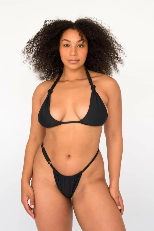 Skatie Tops Darby Bikini Top Black 8211 Women