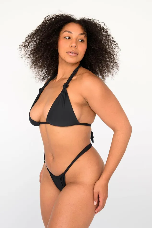 Skatie Tops Darby Bikini Top Black 8211 Women