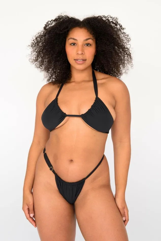 Skatie Tops Darby Bikini Top Black 8211 Women