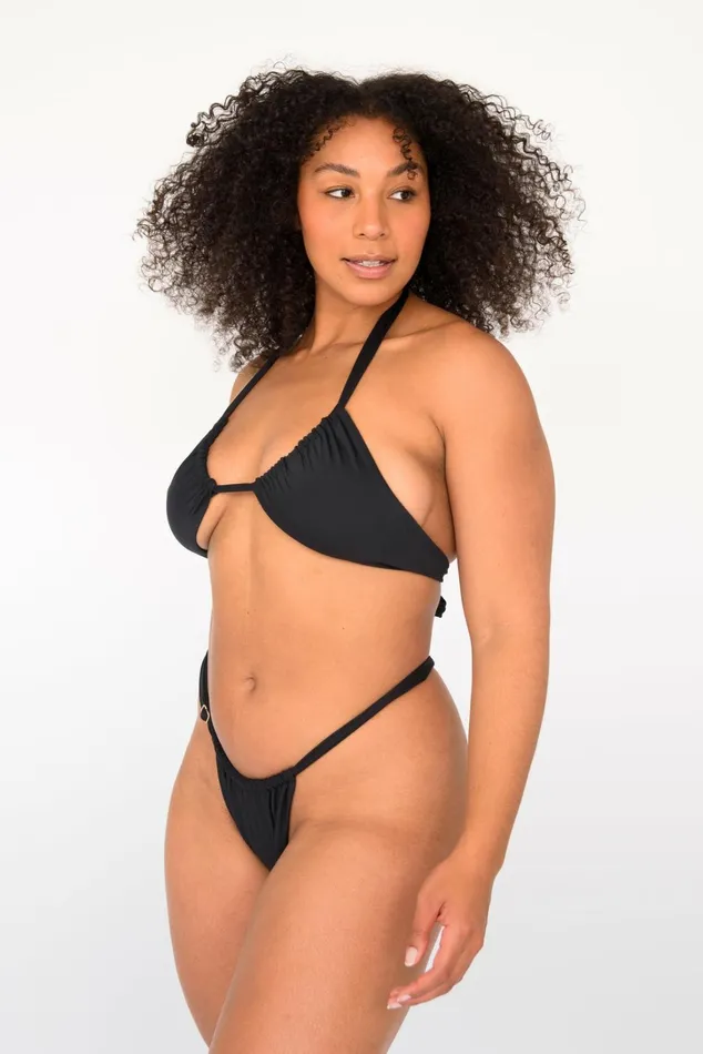 Skatie Tops Darby Bikini Top Black 8211 Women
