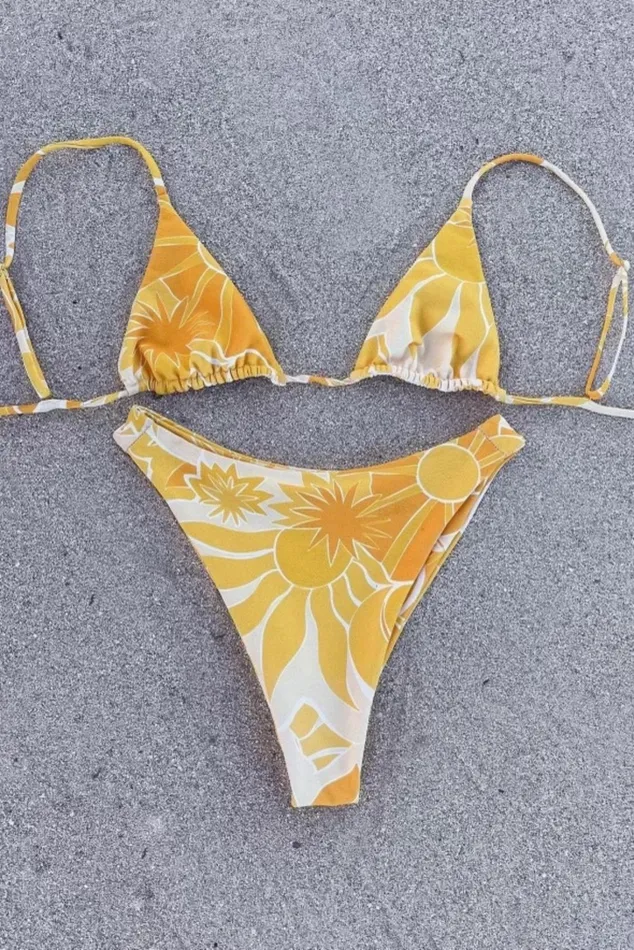 Skatie Tops Ella Bikini Top Soleil 8211 Women