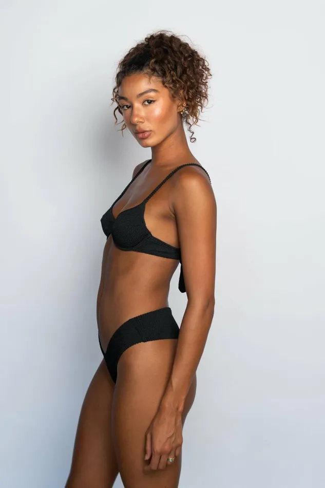 Skatie Tops Kate Bikini Top Onyx 8211 Women
