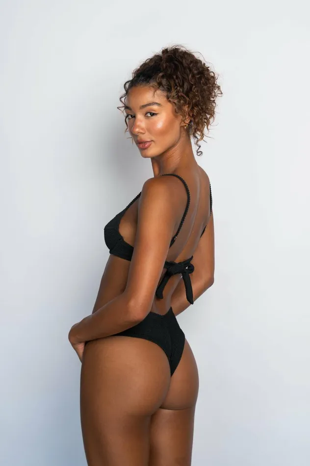 Skatie Tops Kate Bikini Top Onyx 8211 Women