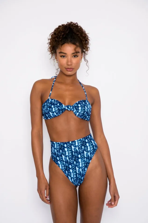 Skatie Tops Lyndi Bikini Top Azul 8211 Women