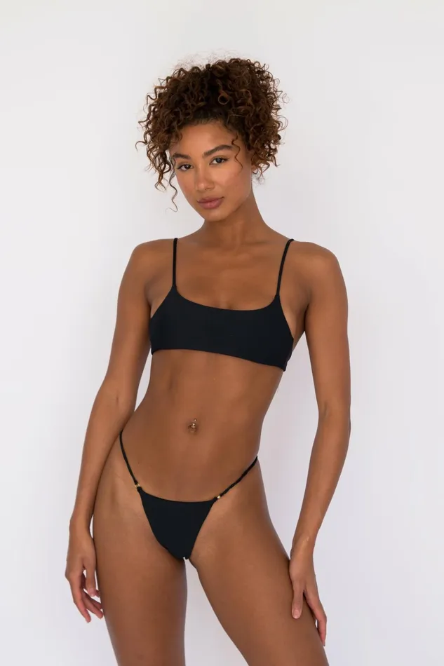 Skatie Tops Maddie Bikini Top Black 8211 Women