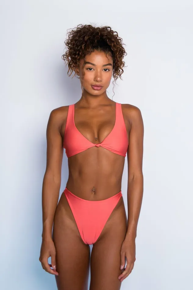 Skatie Tops Penny Bikini Top Blush 8211 Women
