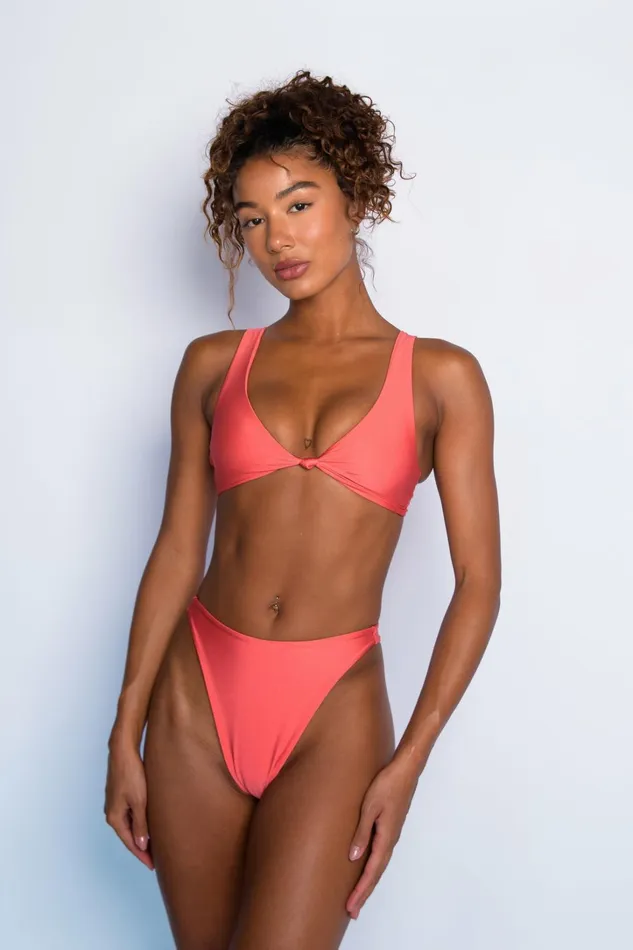 Skatie Tops Penny Bikini Top Blush 8211 Women