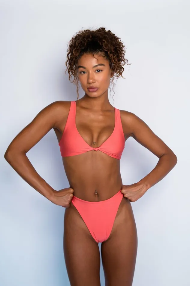 Skatie Tops Penny Bikini Top Blush 8211 Women