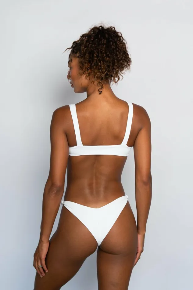 Skatie Tops Penny Bikini Top White 8211 Women