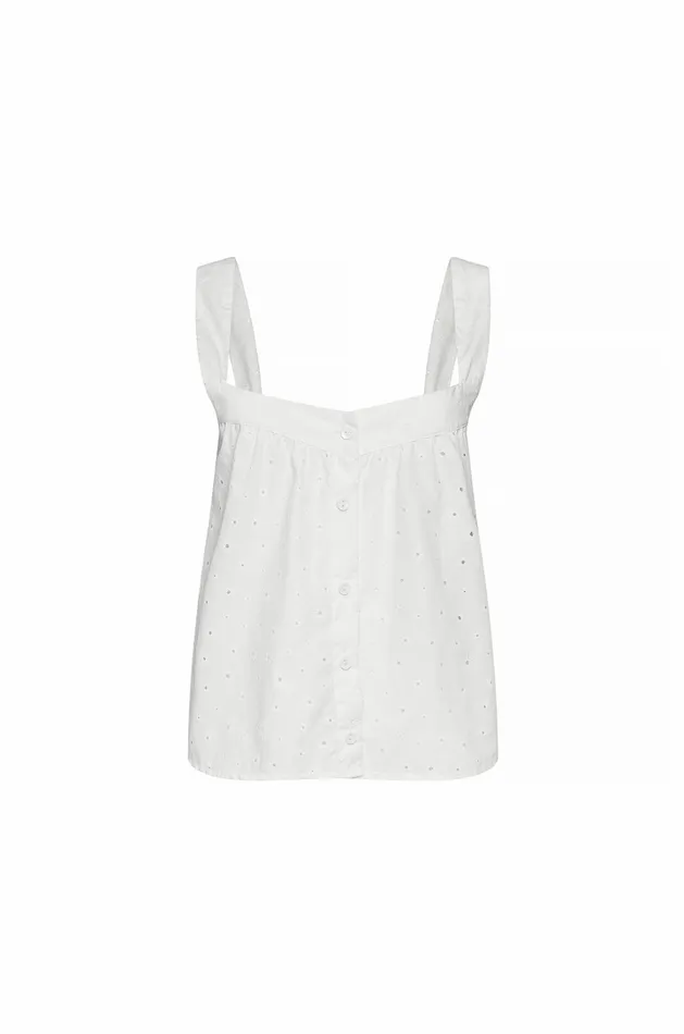Skatie Tops Quinn Top White Eyelet 8211 Women