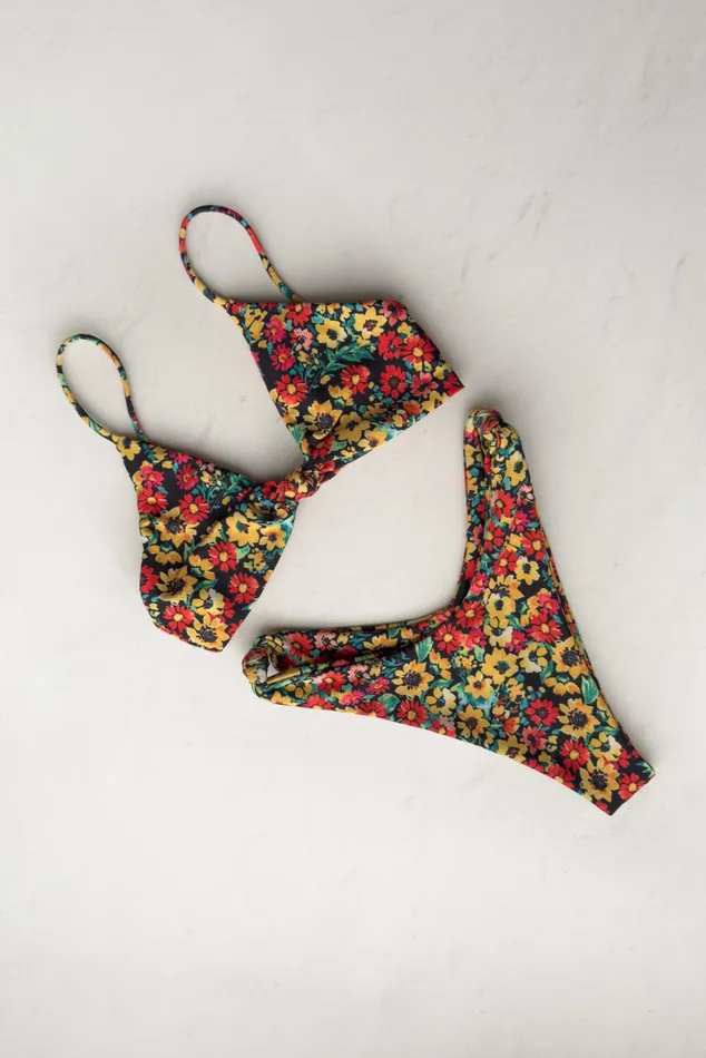 Skatie Tops Sarah Bikini Top Wildflower 8211 Women
