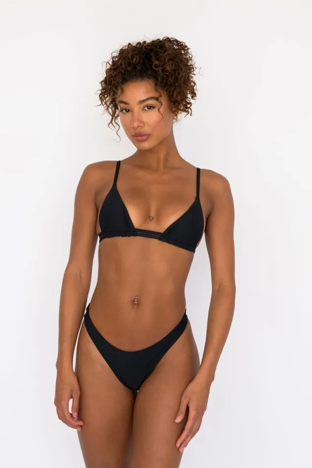 Skatie Tops Sonny Bikini Top Black 8211 Women