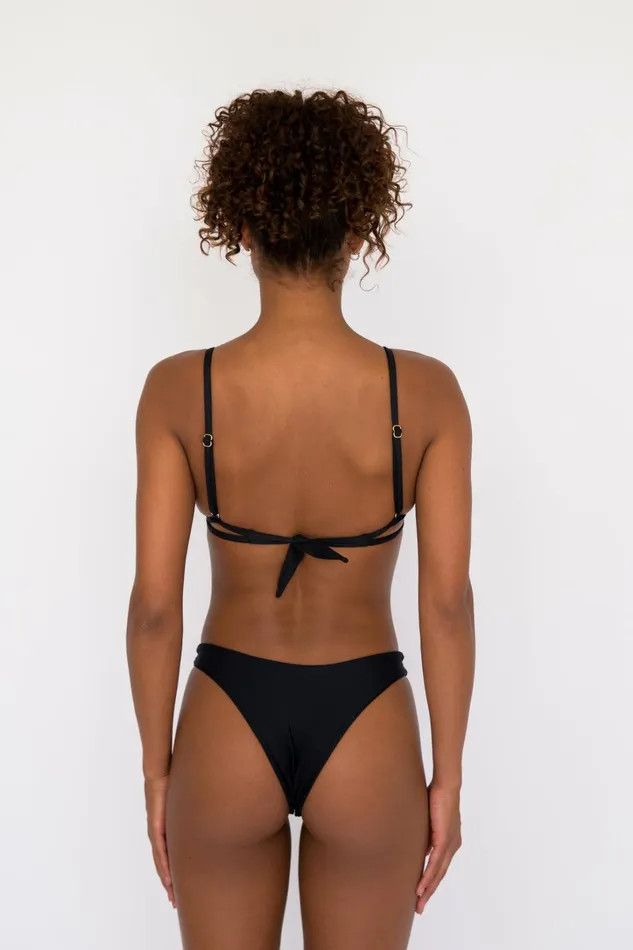 Skatie Tops Sonny Bikini Top Black 8211 Women