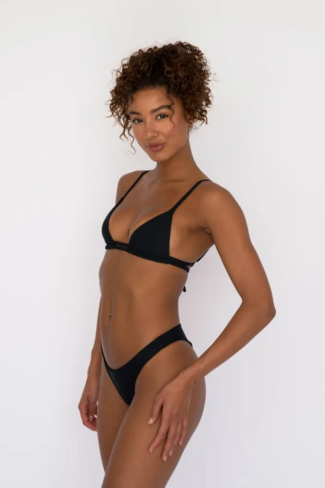 Skatie Tops Sonny Bikini Top Black 8211 Women