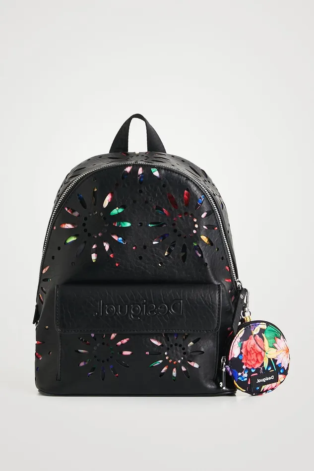 Small Diecut Backpack Women Desigual Backpacks
