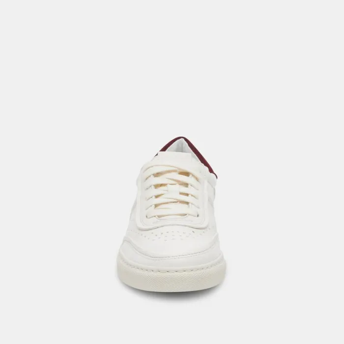 Sneakers Women Dolce Vita Boden Sneakers White Maroon Leather