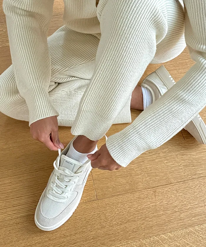 Sneakers Women Dolce Vita Cyril Sneakers Ivory Leather