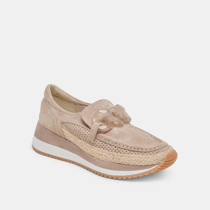 Sneakers Women Dolce Vita Jadah Sneakers Taupe Suede