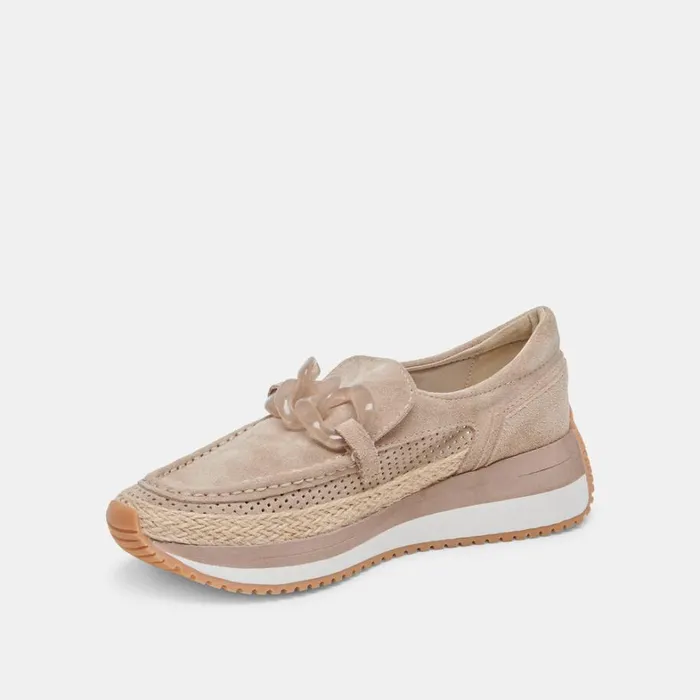 Sneakers Women Dolce Vita Jadah Sneakers Taupe Suede
