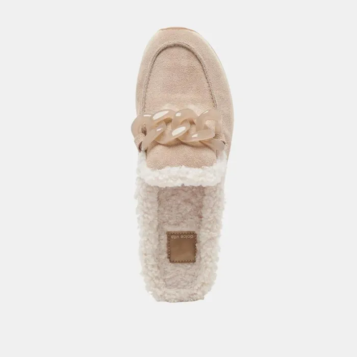 Sneakers Women Dolce Vita Jamey Plush Sneakers Taupe Suede