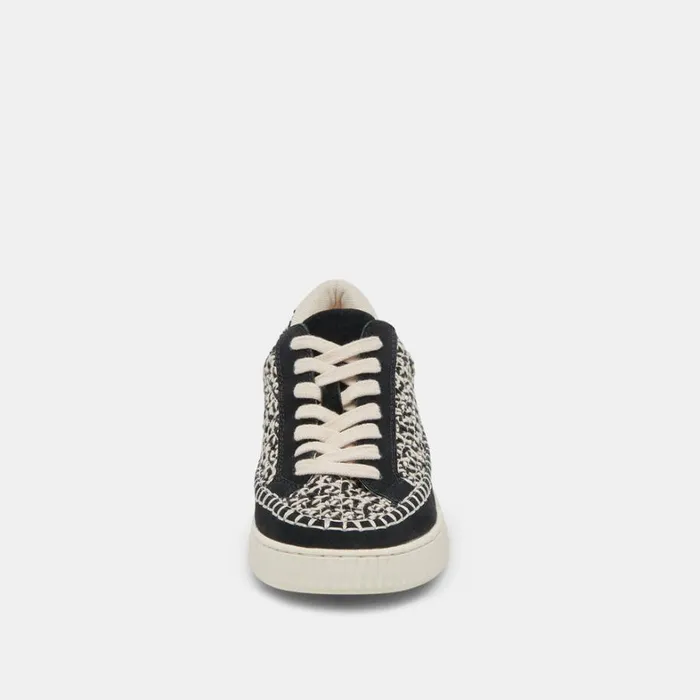 Sneakers Women Dolce Vita Nicona Sneakers White Black Knit