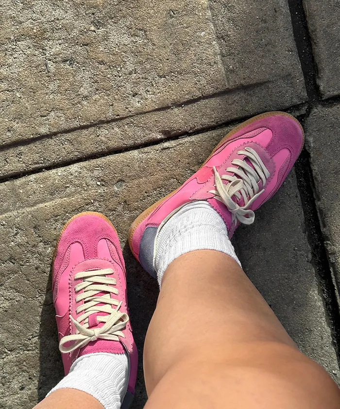 Sneakers Women Dolce Vita Notice Sneakers Pink Suede