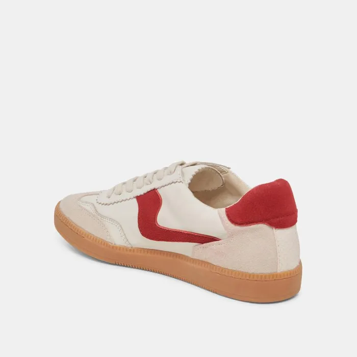 Sneakers Women Dolce Vita Notice Sneakers White Red Leather