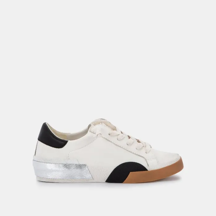 Sneakers Women Dolce Vita Zina Sneakers White Black Leather